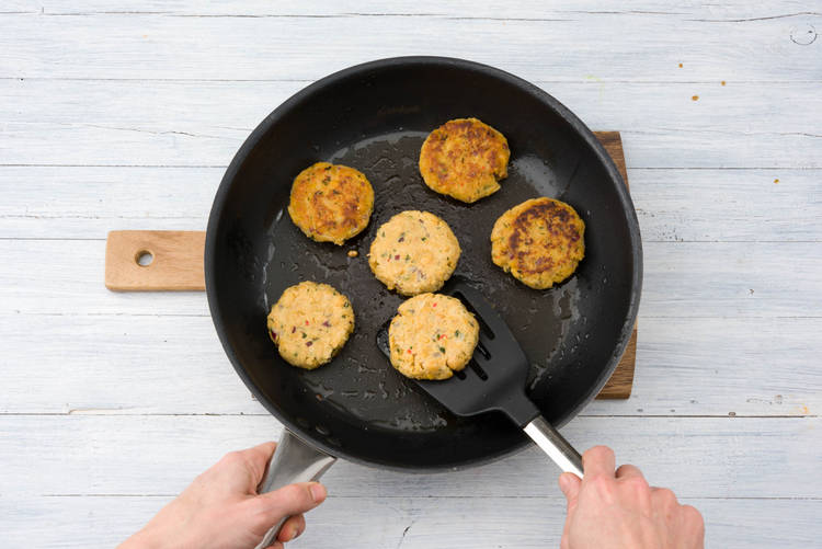 Cook the patties