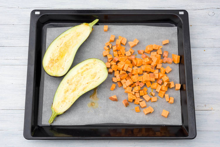 Cook the veggies