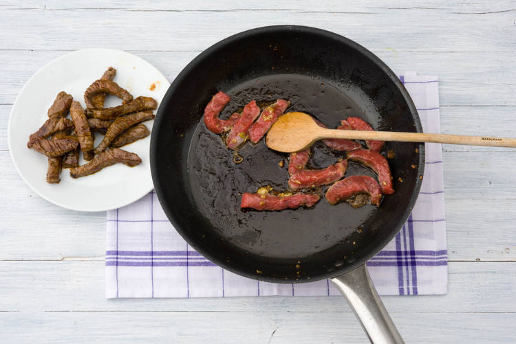 Cook the beef