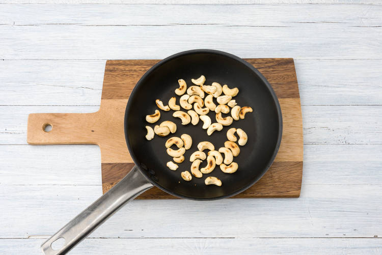 Cashewkerne rösten