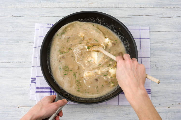 Maronensoße zubereiten