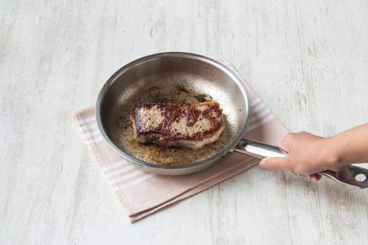 Add steak