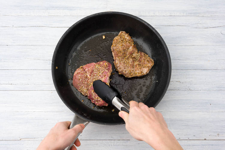 Cook the lamb