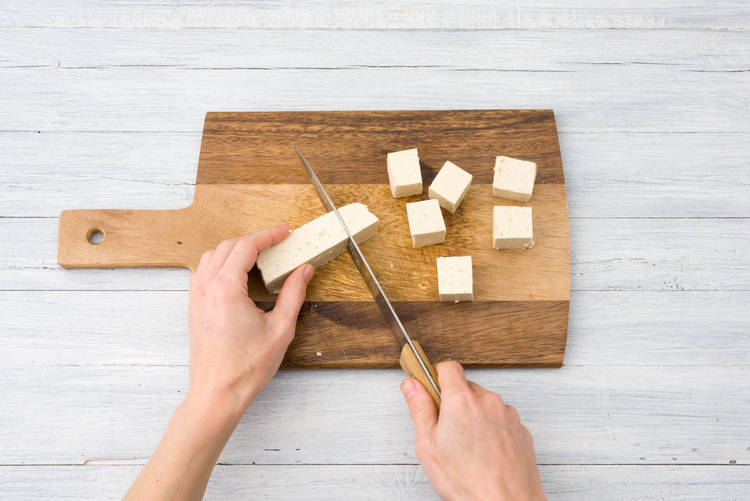 Chop up your tofu