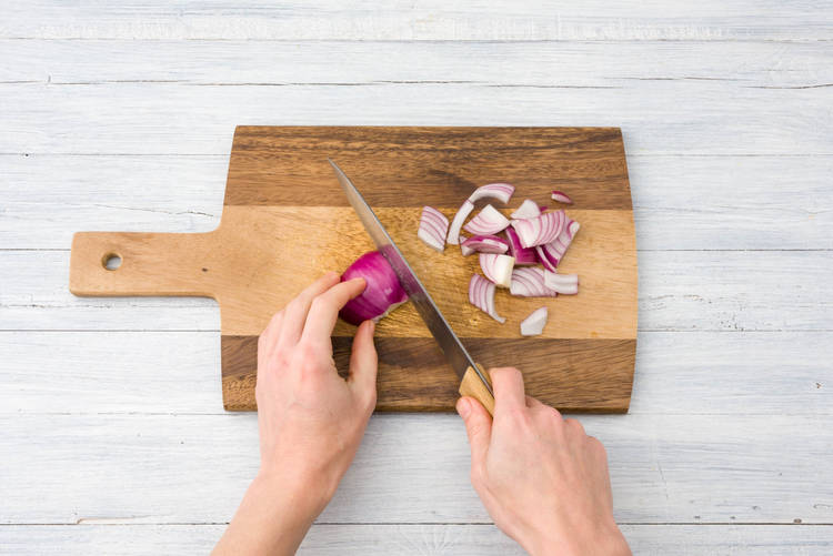 Chop onion