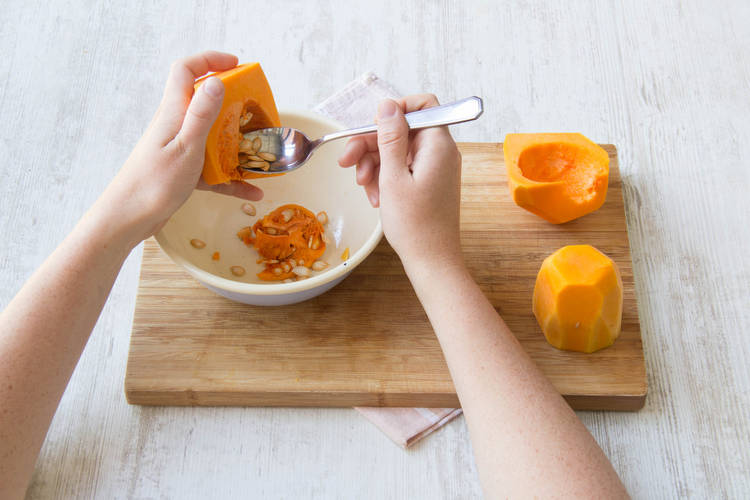 Prepare your butternut squash