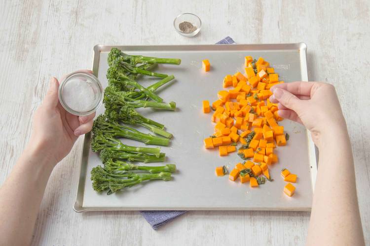 Cook veggies