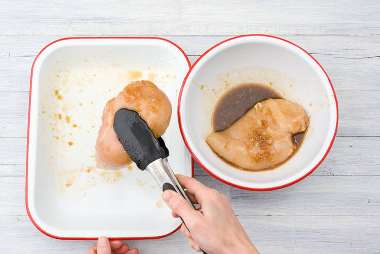 Prepare the chicken