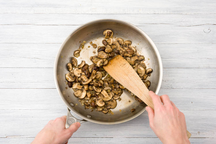 Champignons anbraten