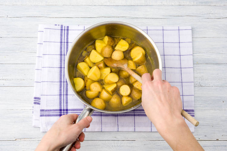 Cook your potatoes