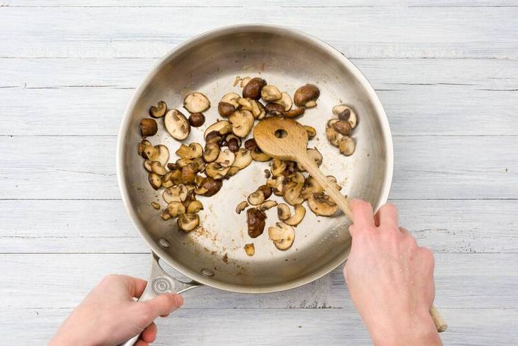 cook mushrooms