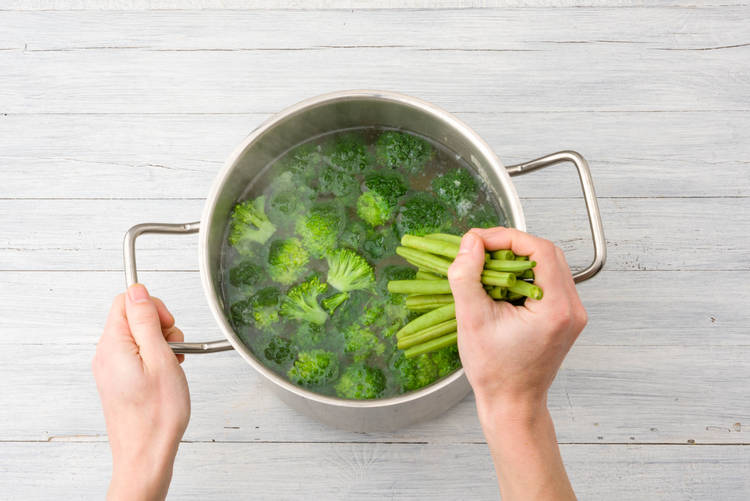 Add the greens