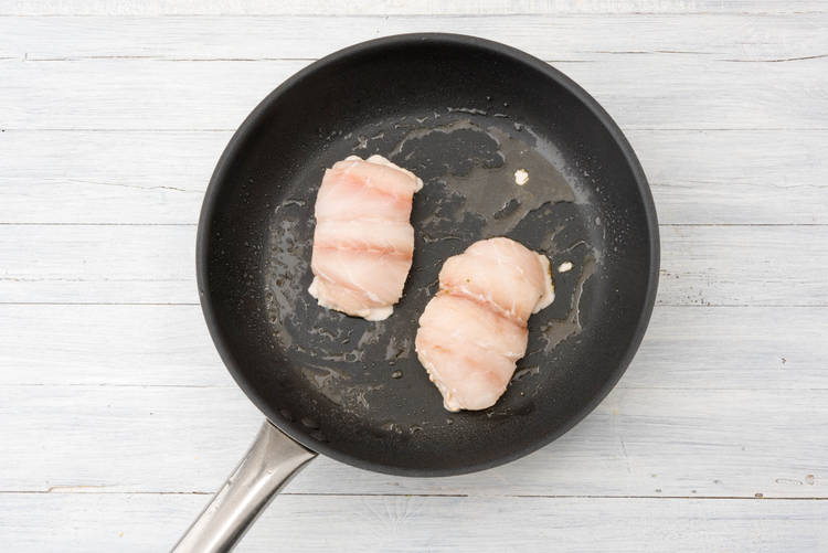 Cook the barramundi