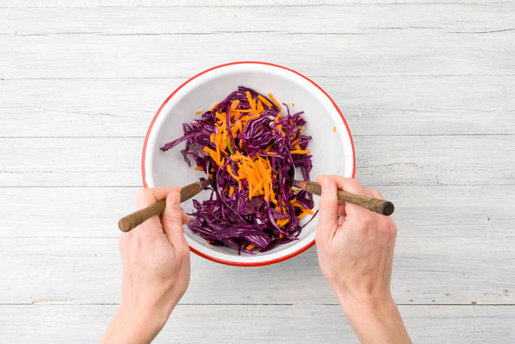 Combine the veggies