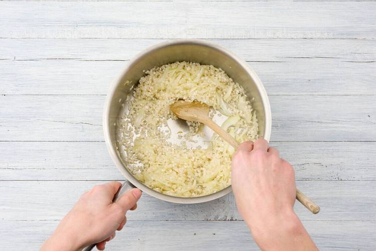 start risotto