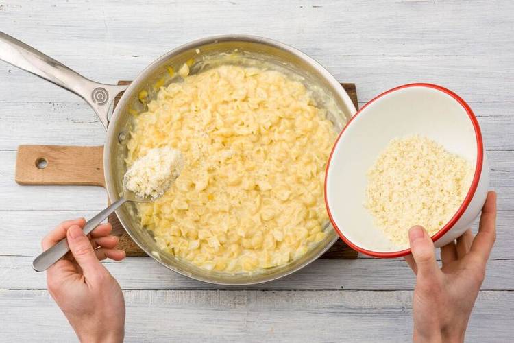 crust the pasta