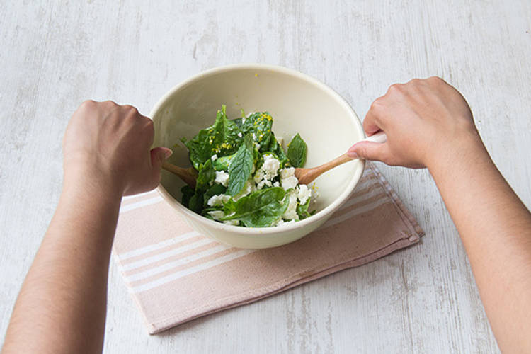 Mix the salad