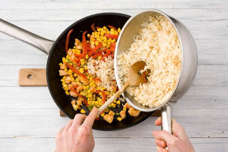add rice