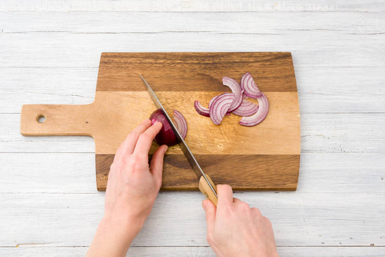 Slice your onion