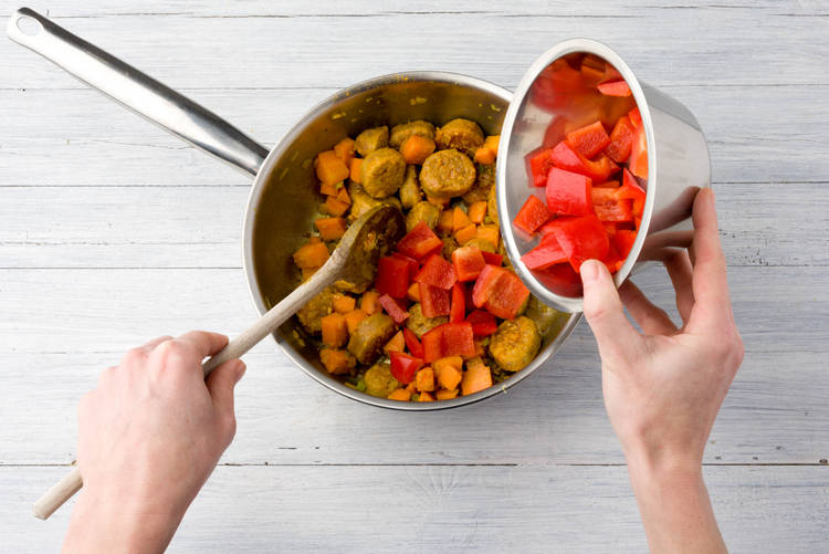 Paprika hinzufügen