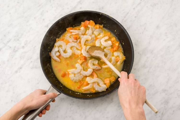 cook shrimp