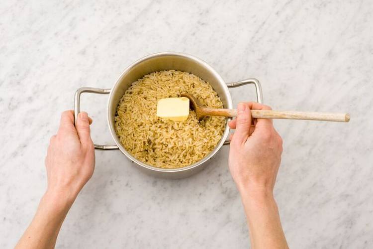 add butter