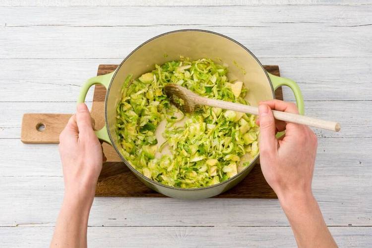 cook veggies