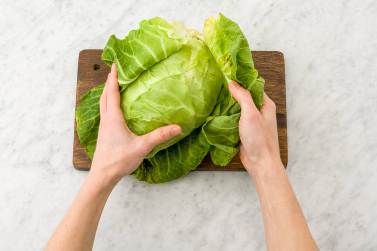 Spitzkohl vorbereiten
