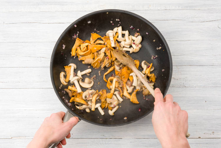 Cook your mushrooms