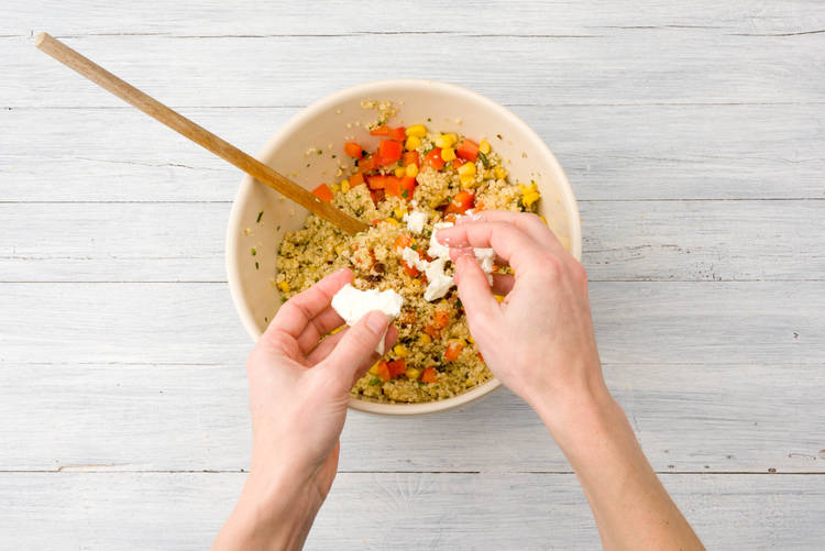 Mix everything together