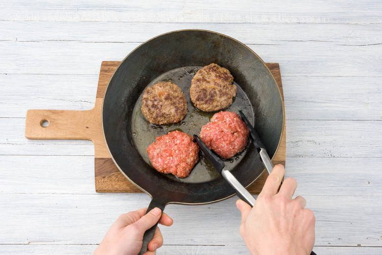 Fry your patties