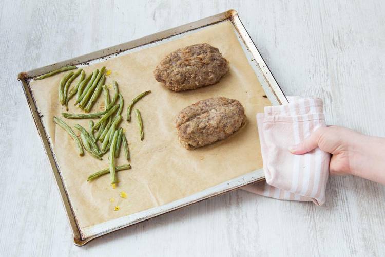 bake beans and meat