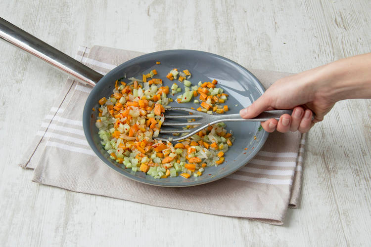 Fry your veggies