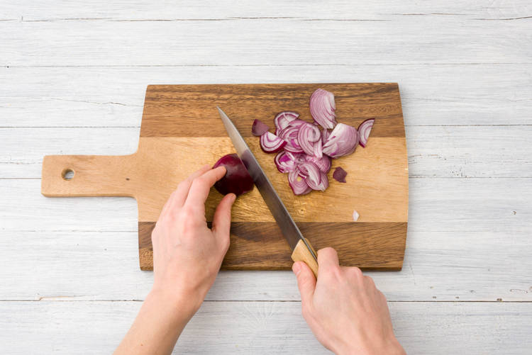 Slice your onion
