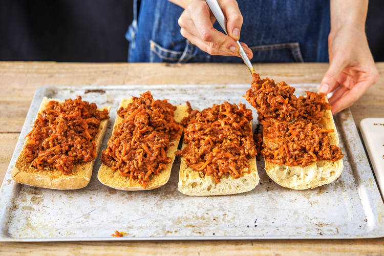 Prep the Sloppy Joes