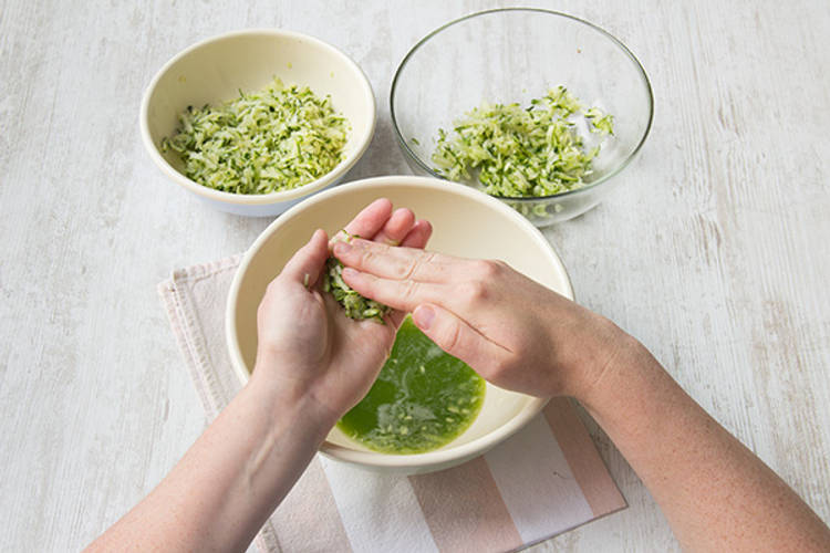 Remove the excess moisture