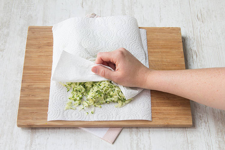 Remove the excess moisture
