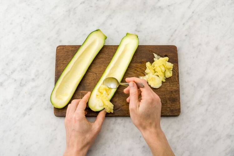 Prep zucchini