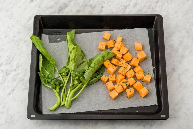roast the veggies