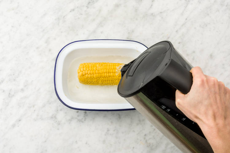 Cook the corn