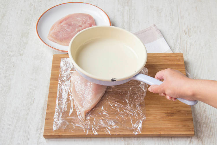 Flatten your chicken