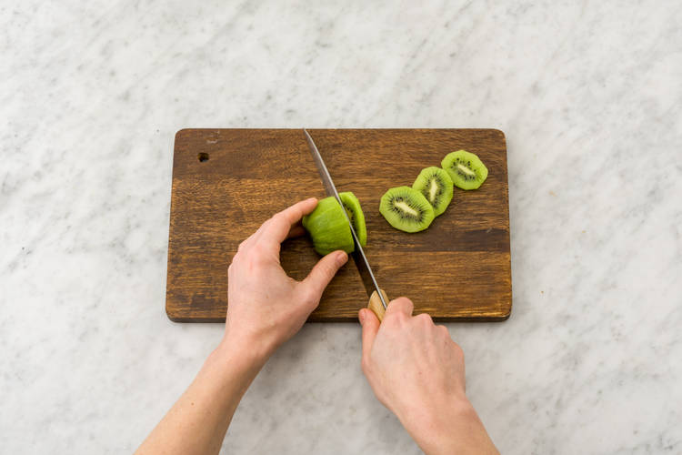 Kiwi schneiden