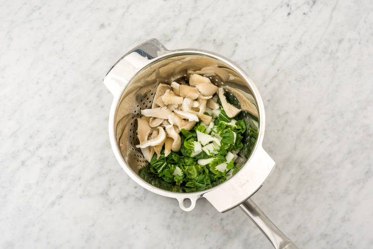 Fold the ingredients together