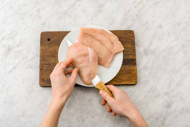 Butterfly the chicken