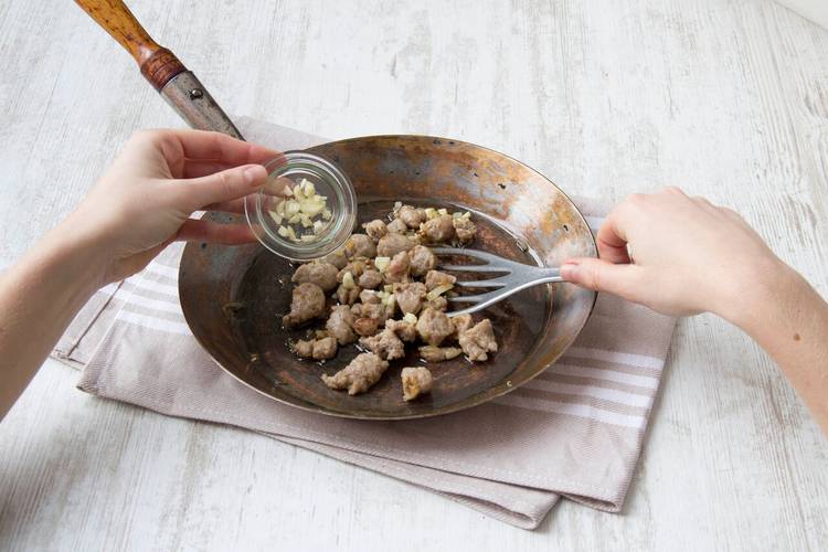 Cook the sausage