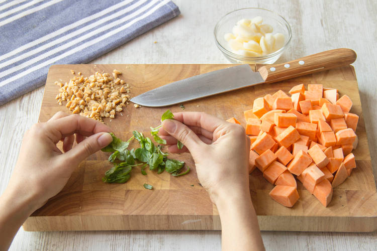 Prep the veg