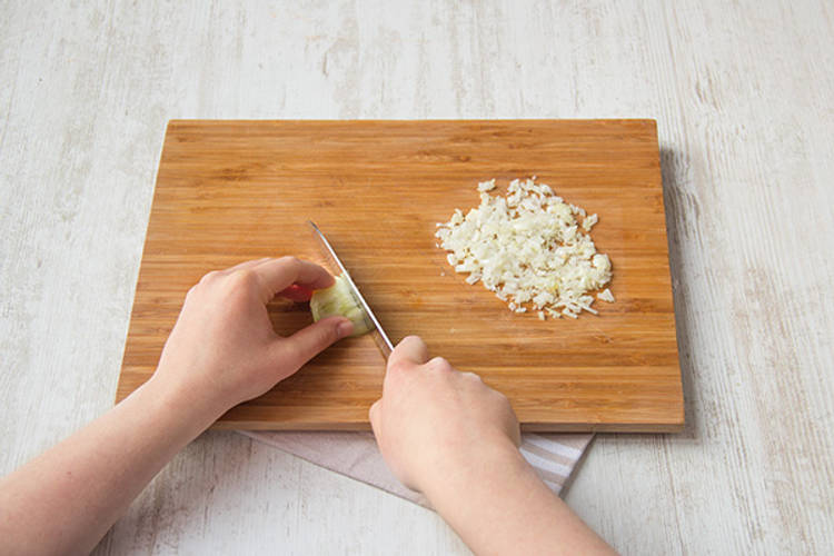 Diced brown onion