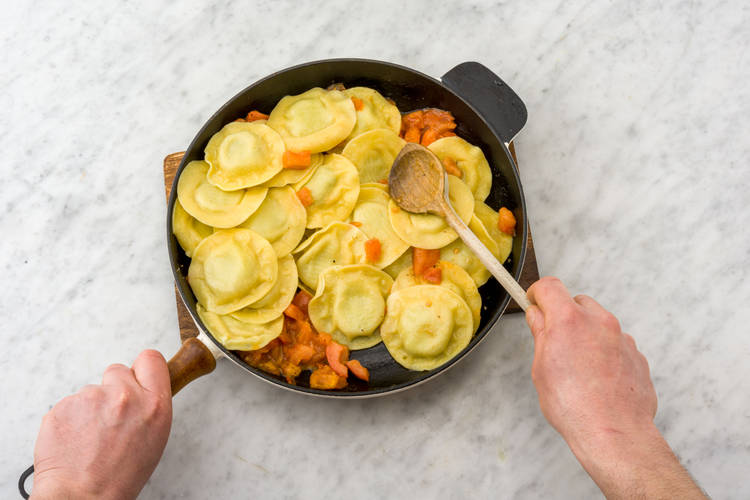 Agnolotti braten