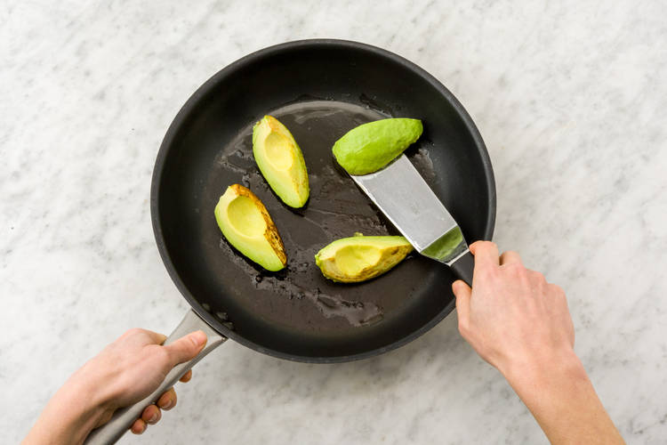 Avocado anbraten