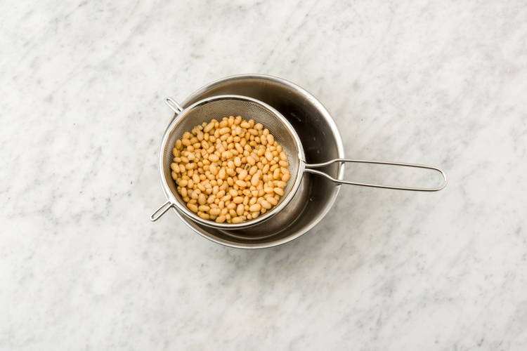 Drain the butterbeans